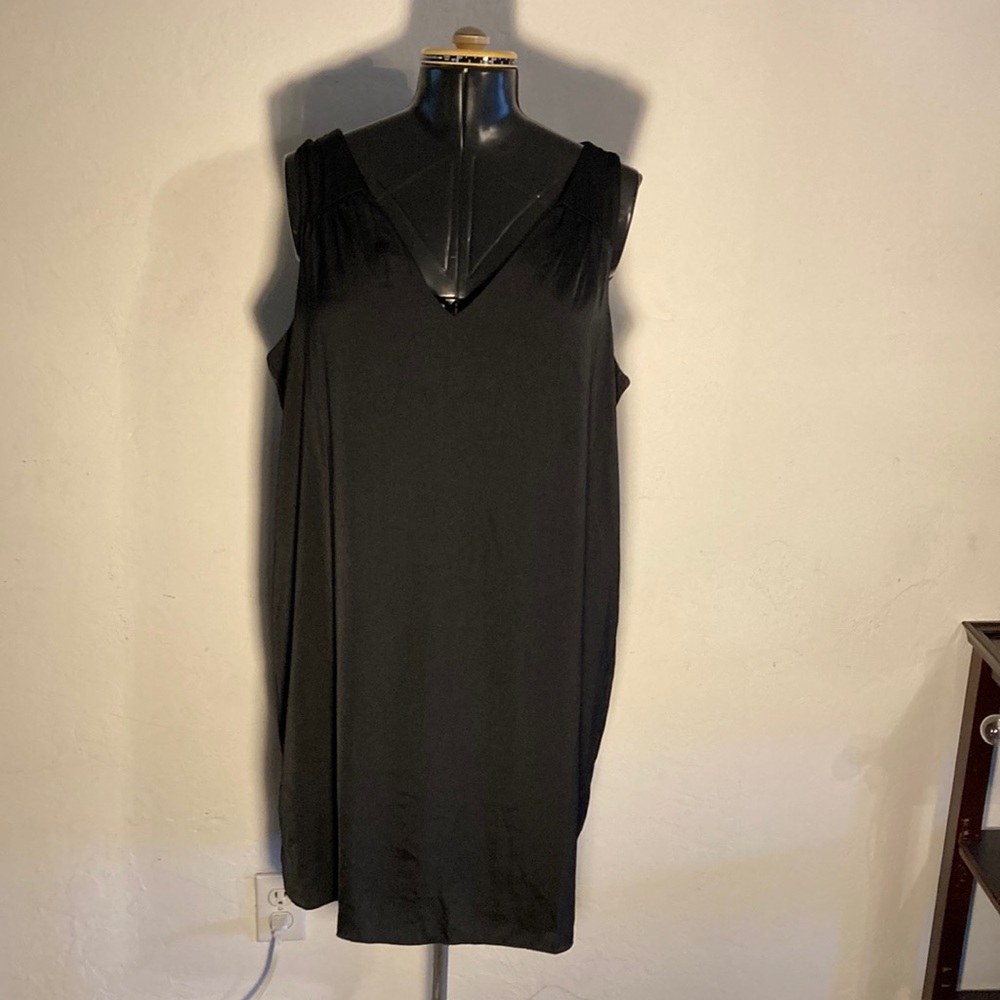 Women’s Midi Old Navy XL black dress with back tie